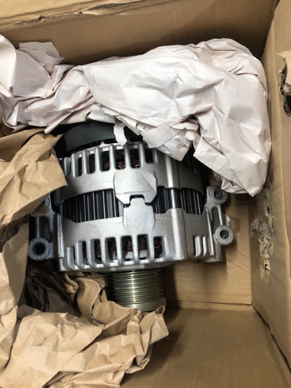 Photo 2 of **LIKE NEW** Aumtoni 89214974 High Output Alternator Compatible with 2008-2013 BMW 135i 335d 335i 335i xDrive 335is 335xi 535i xDrive 535xi,180A 12V CW 7-Groove Clutch Pulley Alternator, Replace# 11302, 12892