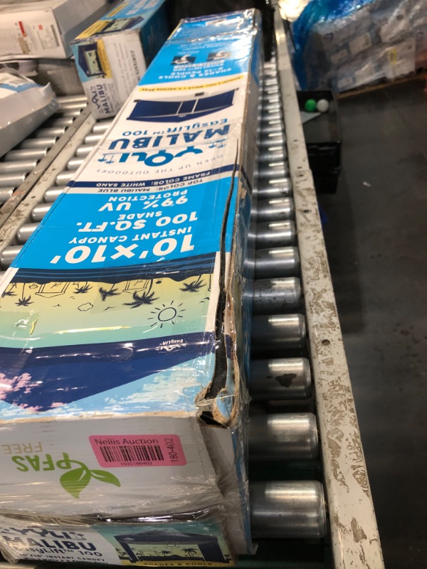 Photo 1 of ***NONREFUNDABLE - THIS SALE FINAL -  PARTS ONLY - SEE COMMENTS***
Yoli Malibu EasyLift 100 10' x 10' Straight Leg Instant Canopy Value Pack