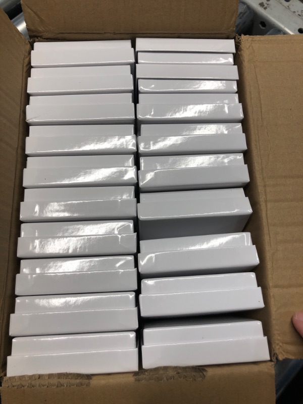 Photo 2 of (READ FULL POST) MESHA White Glossy Bracelet Boxes for Jewelry Gift 3.5x3.5x1''40 Pack, Small Gift Boxes for Jewelry Physical Online 