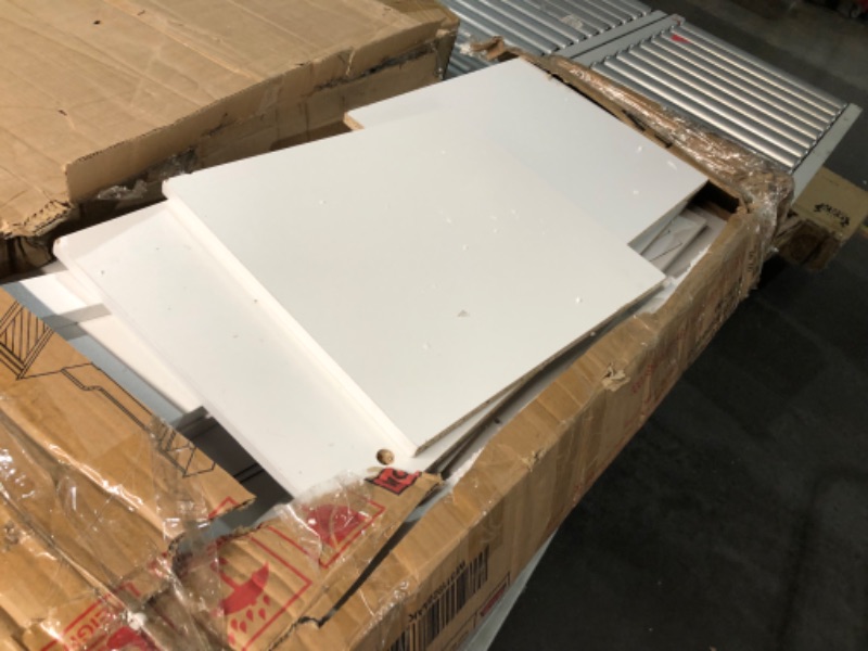 Photo 1 of ***NONREFUNDABLE - THIS SALE FINAL -  PARTS ONLY - SEE COMMENTS***
Merax 65" H Hall Trees for Entryway with Storage, 3 in 1 Multifunctional Entryway Bench with Coat Rack of 4 Hanging Hooks, Multifunctional Furniture for Entryways, Entrance (White)