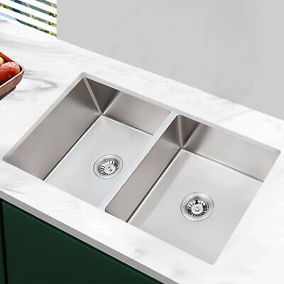 Photo 1 of *****STOCK IMAGE FOR SAMPLE*****
Sarlai 33 Inch Drop In Kitchen Sink Double Bowl - 33x22 Drop in Workstation Sink Double Bowl Topmount Kitchen Sink 16 Gauge Stainless Steel