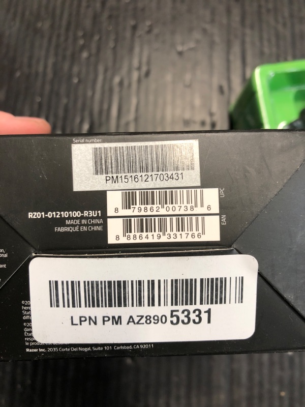 Photo 1 of **DIRTY - BRAIDING DAMAGED**
Razer DeathAdder V3 Pro Gaming Mouse: 63g Ultra Lightweight - Focus Pro 30K Optical Sensor Black