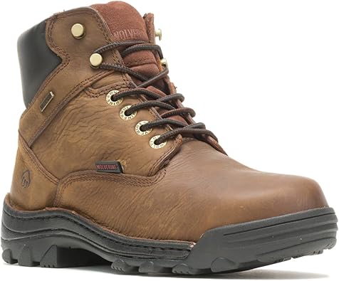 Photo 1 of **MENS SIZE 9.5M***  **IMAGE FOR REFERENCE - USED**
Wolverine Men's Durbin Waterproof 6" Steel Toe Work Boot