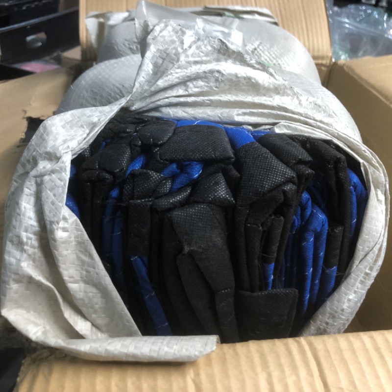 Photo 4 of *** FACTORY SEALED ***  Diamond UP 12 Moving Blankets, Extra Large Moving Blanket for Furniture, Professional Quilted Furniture Shipping and Storage Pads, 80" x 72", Blue and Black(12 Packs)LPNPMBO1816802
