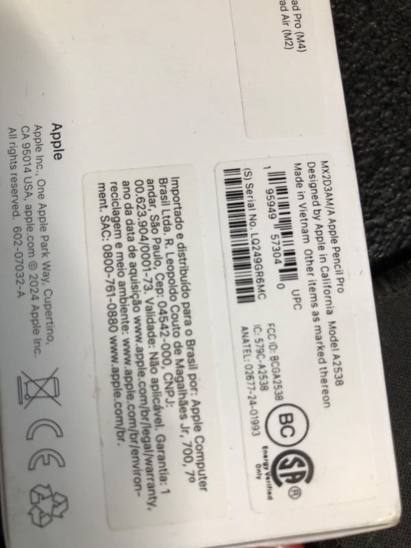 Photo 3 of ***FACTORY SEALED***Apple Pencil Pro