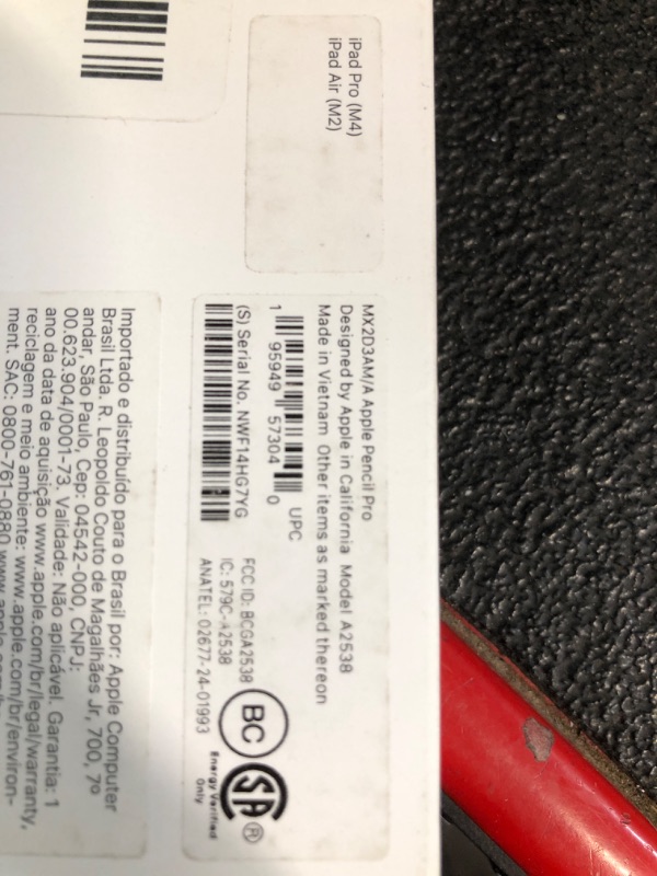 Photo 3 of ***FACTORY SEALED***Apple Pencil Pro