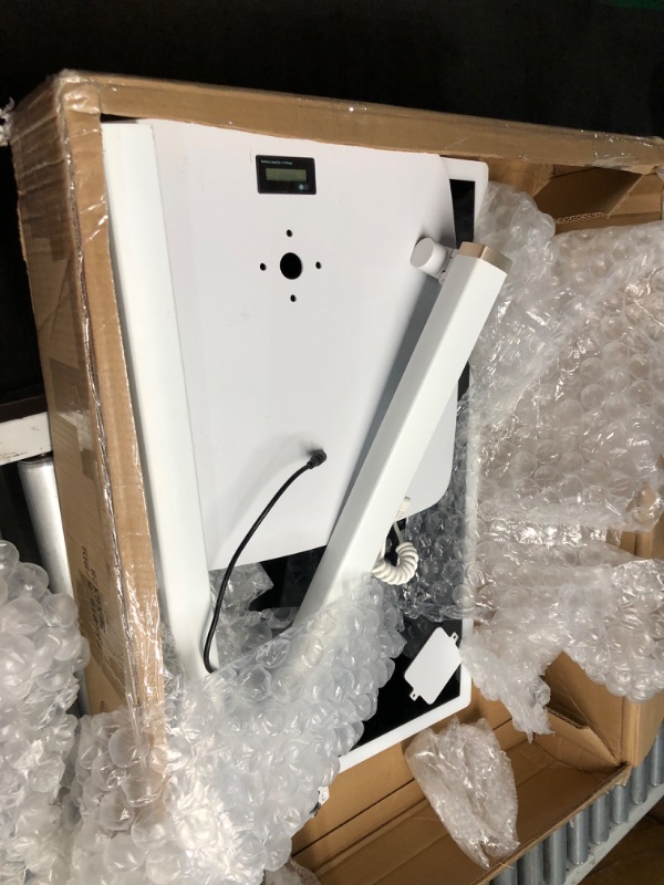 Photo 1 of ***STOCK PHOTO FOR REFERENCE ONLY - ACTUAL ITEM MAY DIFFER - SEE COMMENTS***
Portable Smart Screen Rotatable Monitor with Touch Screen, White, Swiveling, Rolling Base