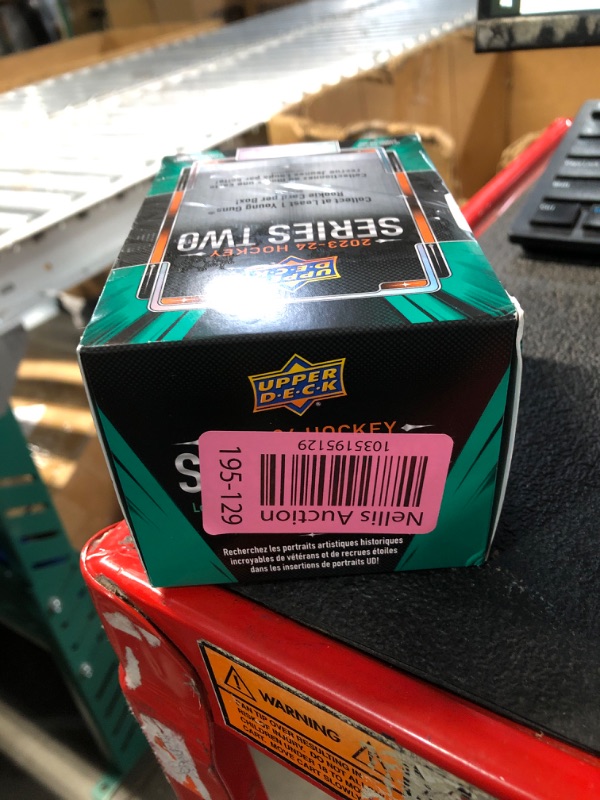 Photo 1 of ***NON REFUNDABLE, OPENED, UNSURE OF MISSING CARDS** 2023 2024 Upper Deck Hockey Series Two Blaster Box with Chance for Connor Bedard Young Guns Rookie Card