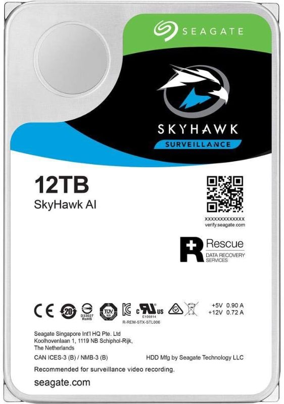 Photo 1 of *USED*READ NOTES BEFORE BIDDING*OPENBOX, UNTESTED*SKYHAWK AI SEAGATE 12 TB