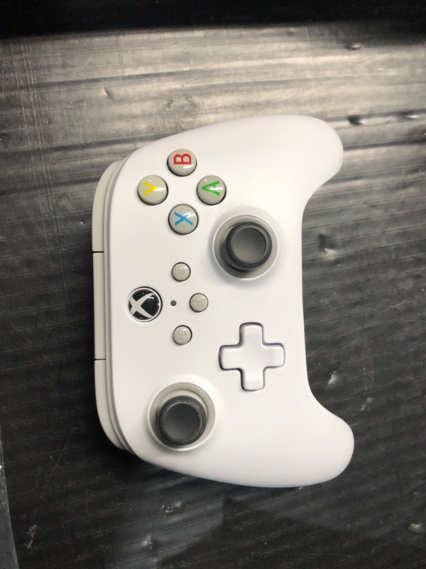 Photo 2 of ***missing cord***PowerA Wired Controller for Xbox Series X|S - White, gamepad, video game / gaming controller, works with Xbox One