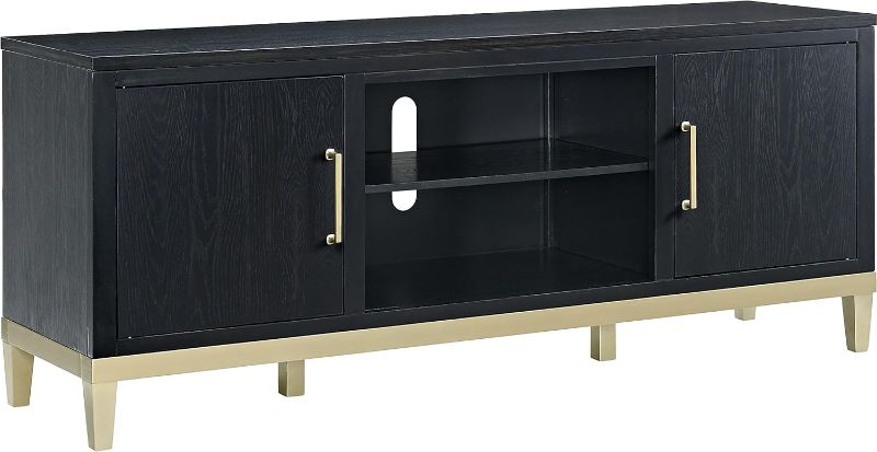 Photo 1 of ***STOCK PHOTO REFERENCE ONLY***Martin Svensson Home Manhattan Black Coffee 70" TV Stand
