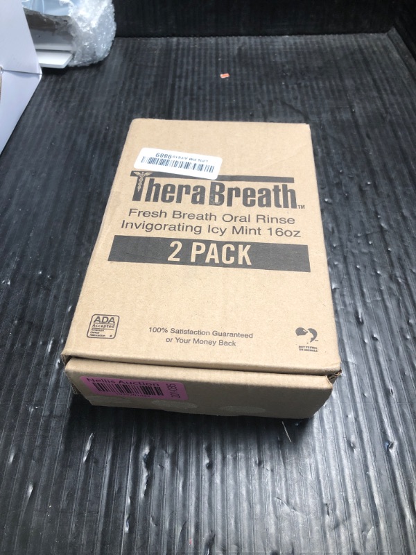 Photo 2 of *** NONREFUNABLE****** FACTORY SEALED***therabreath dry mouth oral rinse, 16 oz bottle pack of 2