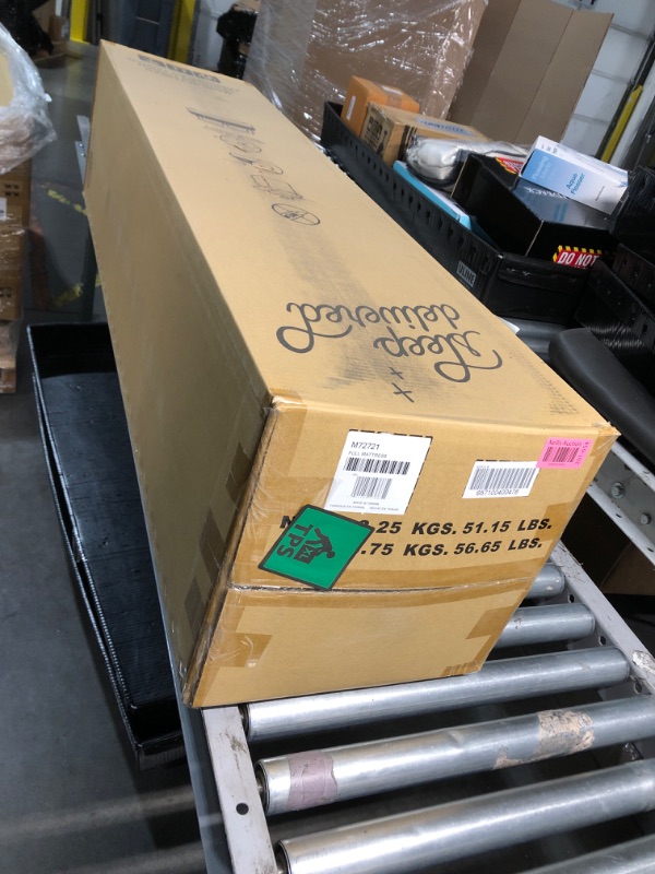 Photo 2 of *** FACTORY SEALED***Signature Design by Ashley Full Size Chime 12 Inch Medium Firm Memory Foam Mattress with Green Tea & Charcoal Gel Full 12"