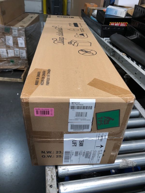 Photo 4 of *** FACTORY SEALED***Signature Design by Ashley Full Size Chime 12 Inch Medium Firm Memory Foam Mattress with Green Tea & Charcoal Gel Full 12"