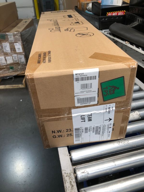Photo 1 of *** FACTORY SEALED***Signature Design by Ashley Full Size Chime 12 Inch Medium Firm Memory Foam Mattress with Green Tea & Charcoal Gel Full 12"