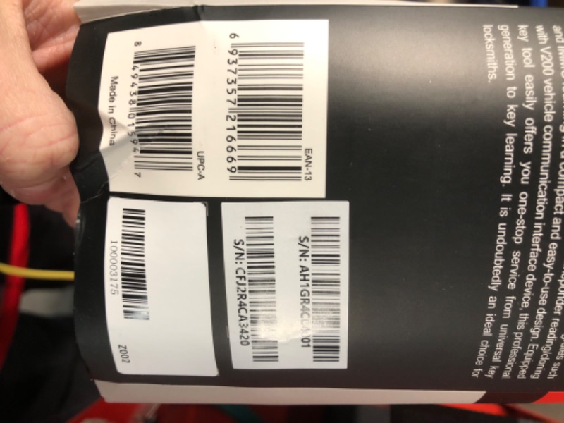 Photo 3 of **POSSIBLY MISSING SOME PARTS**Autel MaxiIM KM100(E) Scan Tool, 2024 Same as KM100 KM100X, Built-in APB112, Auto VIN & Scan VIN/License, Android 9.0, Car OBD Scan Tool for 150+ Brands, Lifetime-Updates