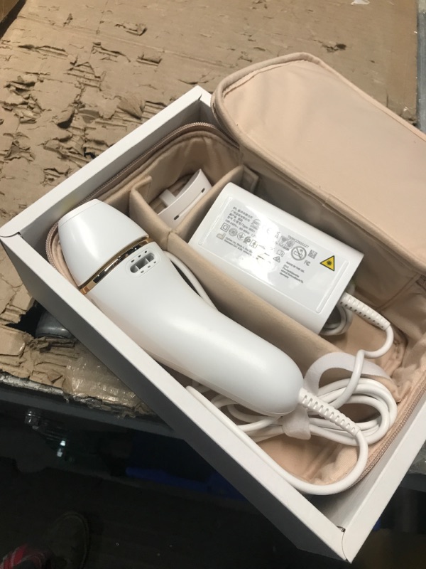 Photo 3 of ***Prev Opened. Missing One Head Attachment*** Braun IPL at Home Laser Hair Removal for Women and Men, Silk Expert Pro 5 PL5137 with Venus Swirl Razor, Long-Lasting Reduction in Hair Regrowth for Body & Face, Corded, PL5137