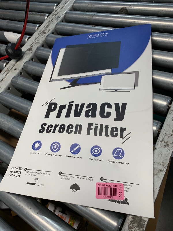 Photo 1 of [2 Pack] 20 Inch Computer Privacy Screen for 16:9 Aspect Ratio Widescreen Monitor, Eye Protection Anti Glare Blue Light Computer Monitor Privacy Filter, Removable Anti-Scratch 20in Protector Film