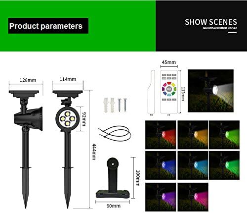 Photo 3 of (READ FULL POST) Suneng Power Solar Spot Lights Outdoor Color Change Remote Control Landscape Tree Spotlights Waterproof Security LED for Garden