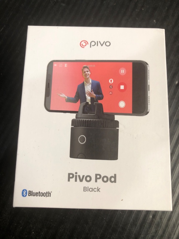 Photo 4 of ***SEE NOTES*** Pivo Pod Black Business Edition - Auto Tracking Smartphone Holder & Tripod Mount for Content Creators and Realtors with 360° Handsfree Video Recording with Remote Control