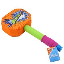 Photo 2 of ***3 PACK** **ASSORTED COLORS / DESIGNS / CONDITIONS***
Banzai 2-in-1 Water Blaster & Foam Sword, Axe, or Hammer for Kids Toddlers Girls Boys Agest 3+