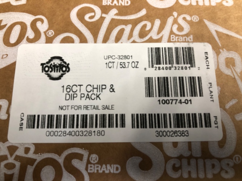 Photo 2 of (PALLET PICKUP ONLY  EXP: 12/03/2024 *** NON-REFUNDABLE***) Tostitos