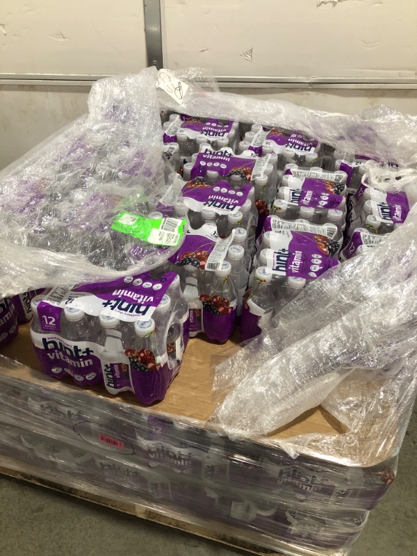 Photo 4 of (PALLET PICKUP ONLY  EXP: 11/26/2024 *** NON-REFUNDABLE***) Hint+ Vitamin Blackberry Cherry