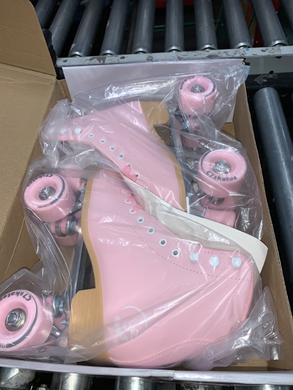 Photo 2 of ****SIZE 7 WOMEN****
C SEVEN C7skates Cute Roller Skates for Girls and Adults (Cherry Blossom, Women's 7 / Youth 6 / Men's 6)