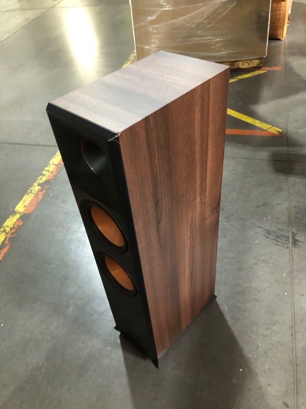 Photo 7 of ***USED - CORNER DAMAGED - SEE PICTURES***klipsch Reference Premiere RP-8000F II Walnut Floorstanding Speaker