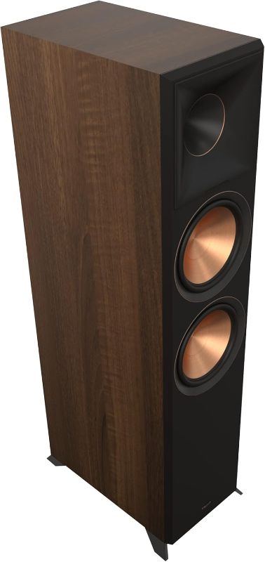 Photo 1 of ***USED - CORNER DAMAGED - SEE PICTURES***klipsch Reference Premiere RP-8000F II Walnut Floorstanding Speaker