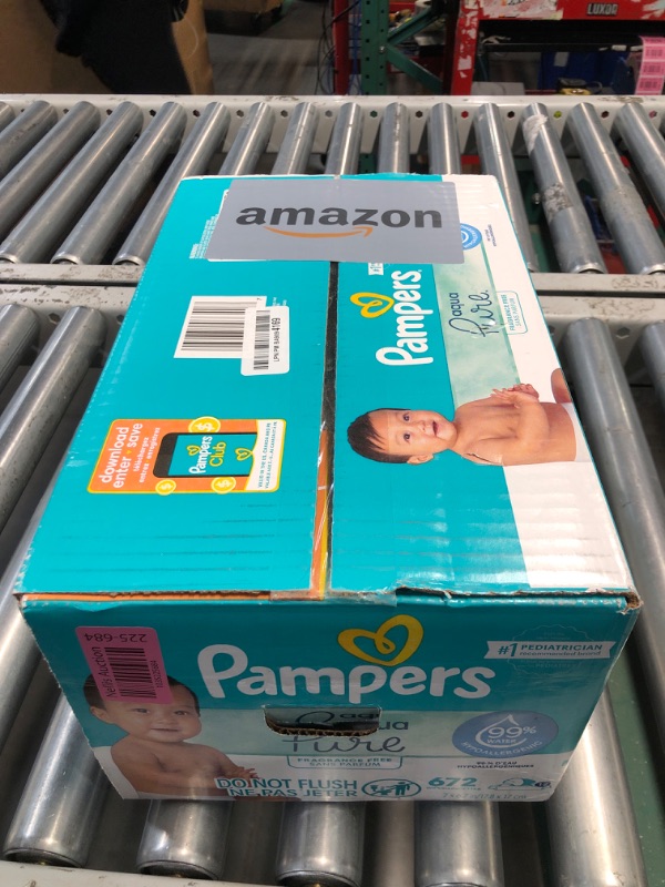 Photo 3 of ****NON REFUNDABLE- Reason: Perishable Item*** Pampers Aqua Pure Sensitive Baby Wipes