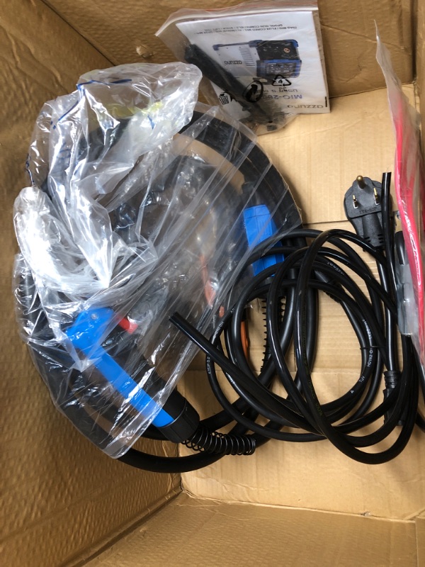 Photo 1 of ***SEE NOTES*** 
AZZUNO 5 in 1 160A Welder Machine, Plasma Cutter Welder Combo with HF TIG/Gas MIG/Flux MIG/Stick Welding, 110/220V Dual Voltage Multiprocess Welding Machine