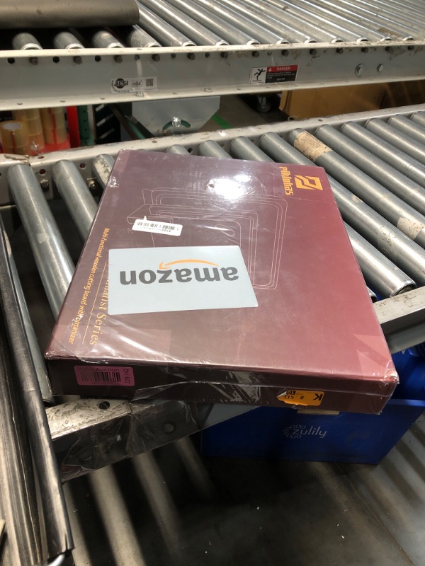Photo 1 of *** FACTORY SEALED***Acacia Wood Cutting Boards Large Set of 7, Charcuterie Chopping Board for Kitchen with Holder, Plastic Serving Board Mats, Juice Groove, Reversible Butcher Block for Meat Cheese Bread