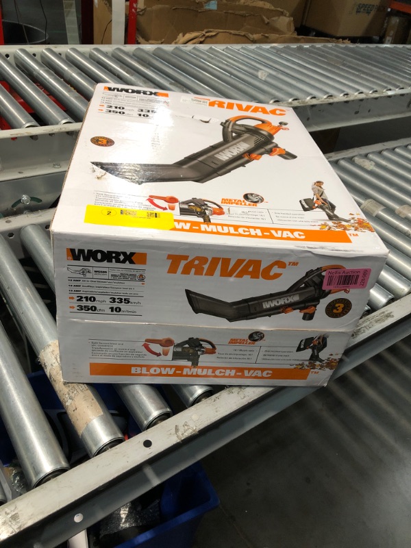 Photo 2 of *** FACTORY SEALED***Worx  12AMP ELECRIC TRIVAC