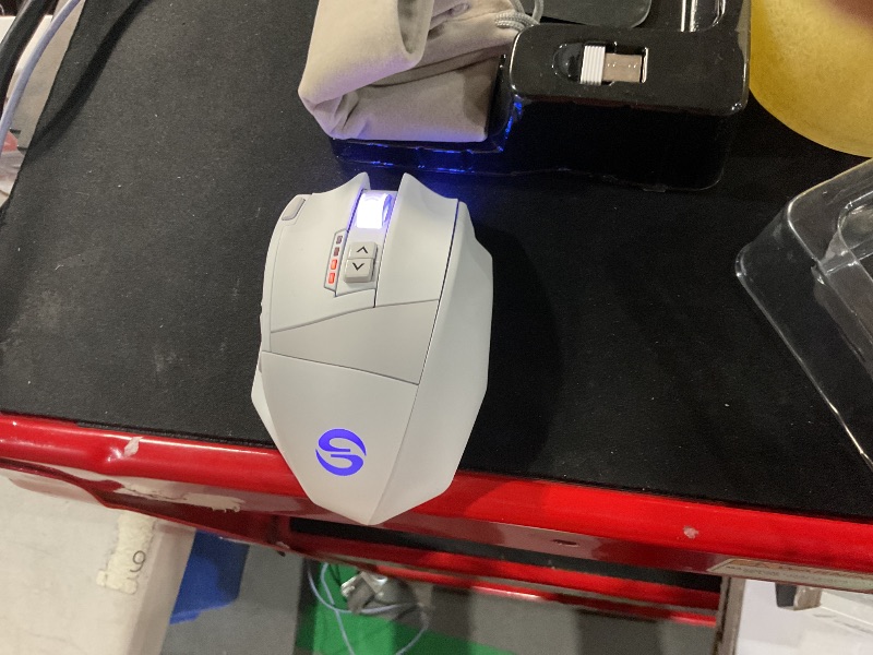 Photo 1 of UtechSmart Venus Pro Wireless MMO Gaming Mouse, 16,000 DPI Optical Sensor, 2.4 GHz Transmission Technology, Ergonomic Design, 16M Chroma RGB Lighting, 16 Programmable Buttons, Up to 70H
