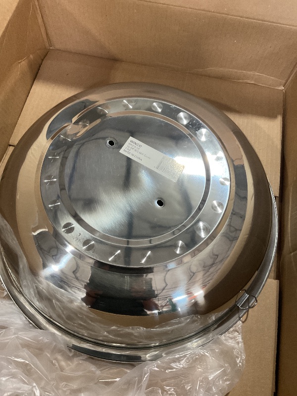 Photo 1 of (No handles)Winco , 15 Inch, Stainless Steel