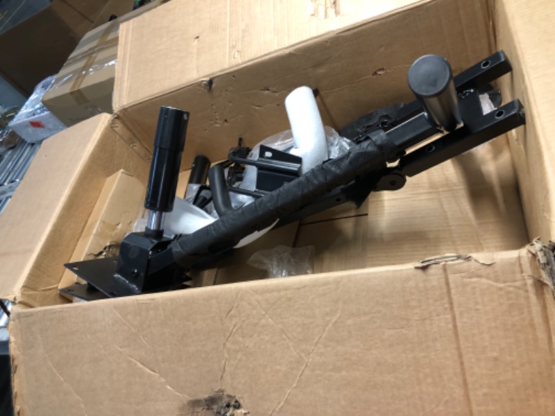 Photo 1 of ***MAJOR DAMAGE - BENT - SCRATCHED AND SCRAPED - LIKELY MISSING PARTS - SEE PICTURES***
Kneeling Chair with Back Support Ergonomic for Office,Adjustable Stool with Angled Seat for Better Posture,Thick Comfortable Cushions,Black