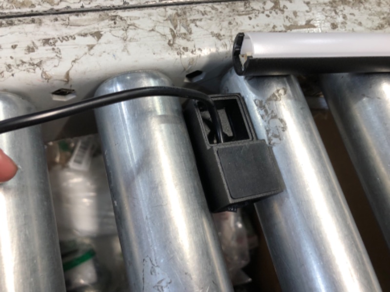 Photo 1 of ***USED - CORDED END BROKEN - SEE PICTURES***
Philips Hue Large Smart Light Tube, Black - White and Color Ambiance LED Color-Changing Light - 1 Pack - Sync with TV, Music, and Gaming - Requires Bridge and Sync Box - Control with App or Voice