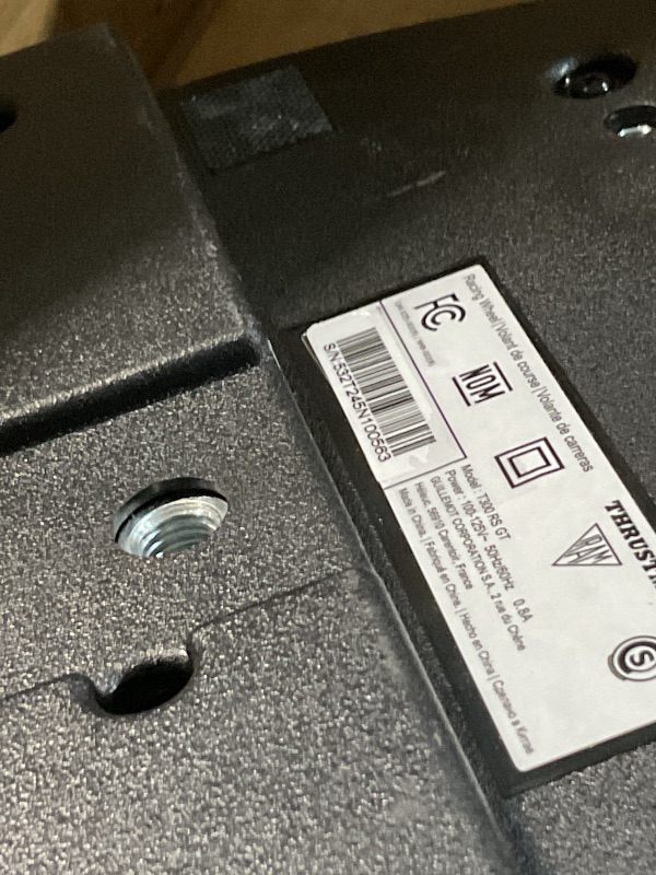 Photo 1 of ***(NO RETURNS OR REFUNDS/ FOR PARTS ONLY/ NON FUNCTIONAL)***
Thrustmaster T300 Racing Wheel Servo Base