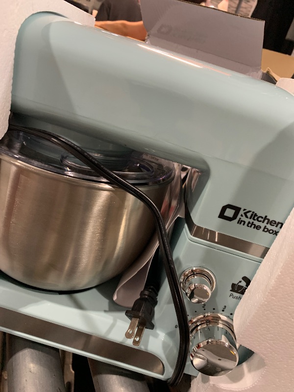 Photo 1 of (see all images) Kitchen in the box Stand Mixer,3.2Qt Small Electric Food Mixer,6 Speeds Portable Lightweight Kitchen Mixer 