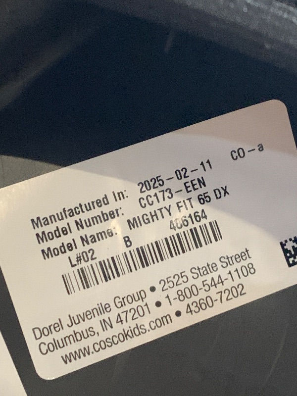 Photo 1 of (see all images) Cosco Mighty Fit 65 DX Convertible Car Seat, Heather Onyx