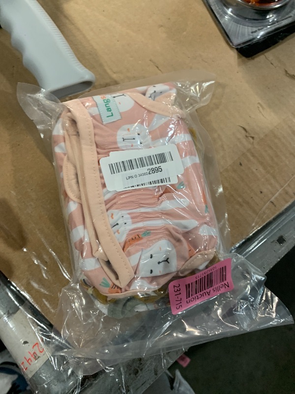 Photo 1 of (USED/FAIR) Langsprit Washable Female Dog Diapers (3 Pack) - Doggie Reusable Small Medium Large Dog Diapers for Doggy Puppy Female in Period - Highly Absorbent Dog Heat Panties (Rabbit, Owl, Lion, Medium)