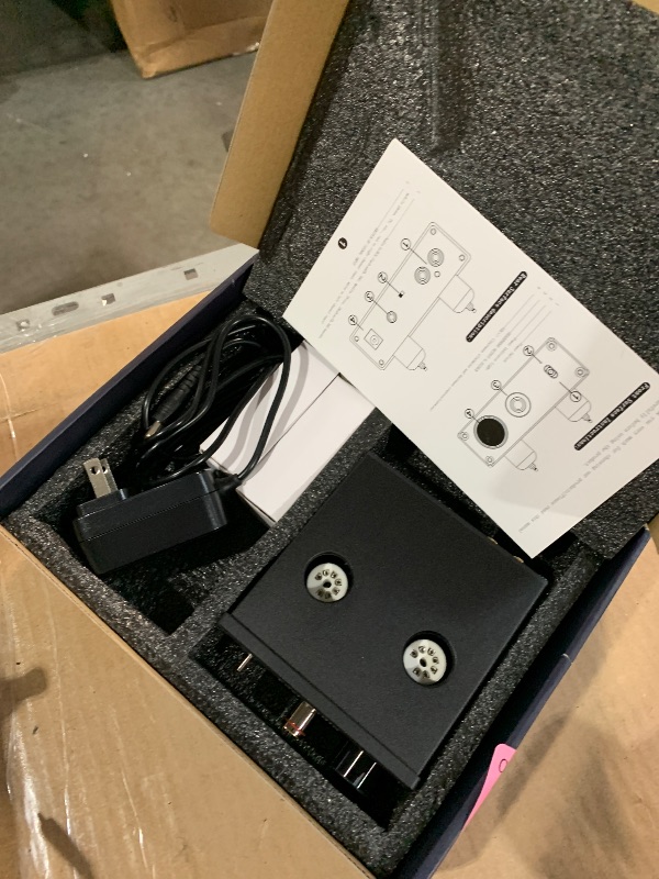 Photo 1 of (UNABLE TO TEST TOTAL FUNCTIONALITY) Fosi Audio P2 Headphone Amplifier Vacuum Tube Headphone Amp Mini Hi-Fi Stereo Audio with Low Ground Noise Output Protection