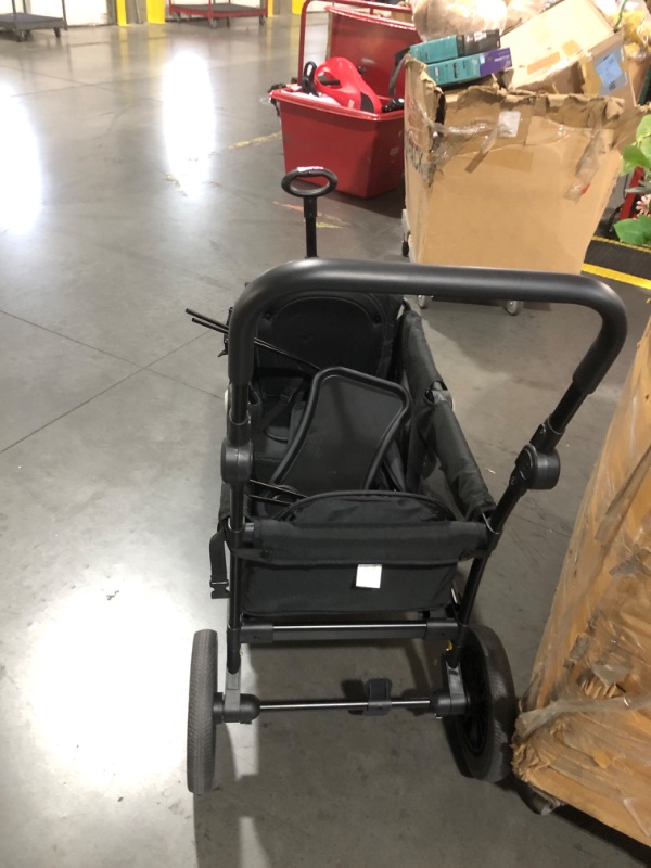 Photo 1 of (Parts only) (damaged)  Stroller Wagon for 2 Kids, Foldable Wagon Stroller, Premium All Terrain Wagon for Kids, Kids Wagon Cart w/Removable Canopy