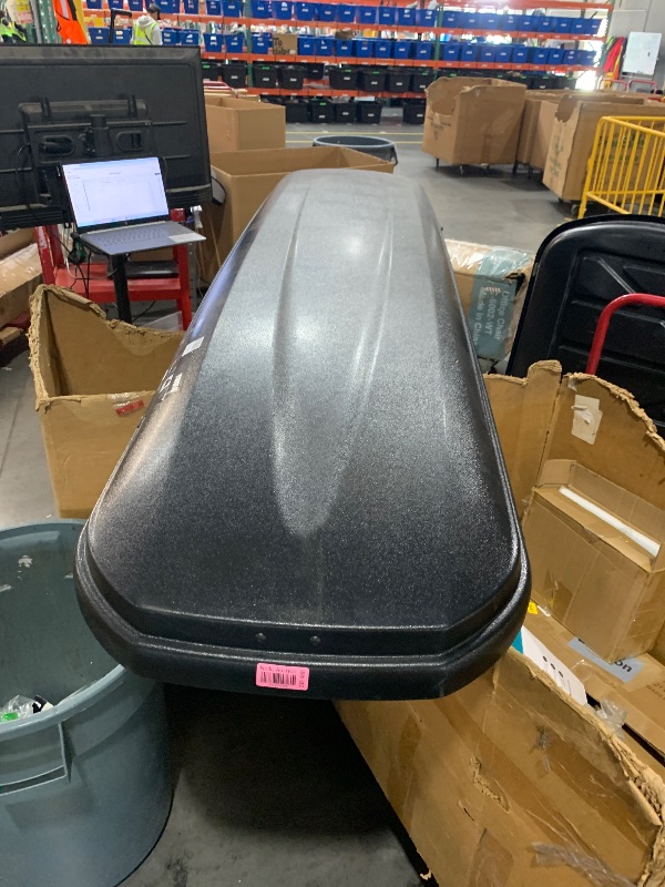 Photo 1 of ***MISSING KEYS****
Thule 613 Pulse Cargo Box Alpine, Black