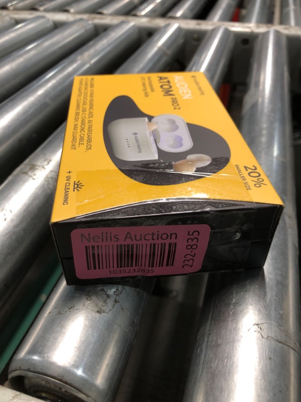 Photo 3 of ***FACTORY SEALED***
Audien ATOM PRO 2 Wireless Rechargeable OTC Hearing Aid, Premium Comfort Design and Nearly Invisible