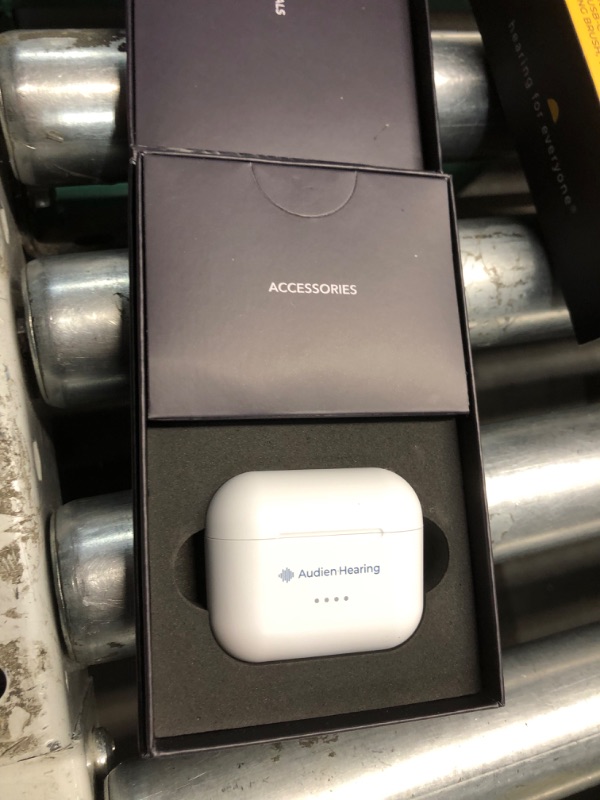 Photo 2 of ***FACTORY SEALED***
Audien ATOM PRO 2 Wireless Rechargeable OTC Hearing Aid, Premium Comfort Design and Nearly Invisible