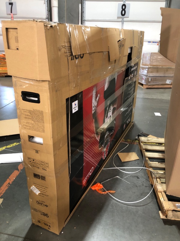 Photo 6 of ***FACTORY SEALED*OPENED TO VERIFY SCREEN WORKS*TRUCK OR TRAILER PICKUP ONLY*TCL 98-Inch Q65 QLED 4K UHD Smart TV with Google TV (98Q651G