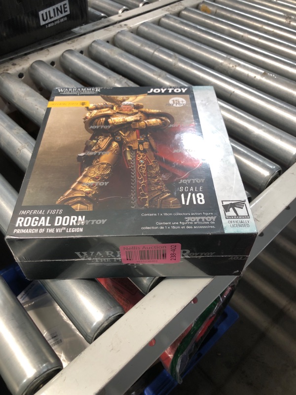 Photo 1 of ***FACTORY SEALED***JOYTOY Warhammer 40,000 1/18 Action Figure 7- Inch Imperial Fists Rogal Dorn Primarch of The Vllth Legion Collection Model Birthday Gifts