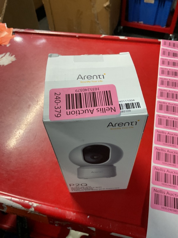 View 2 of ARENTI 5G Security Camera Indoor, 4MP Pet Camera with Speaker for Dog/Cat, Baby Monitor with Phone App, Dual-Band WiFi, Auto Tracking, Super Night Vision, 2-Way Talk, Cloud & SD Card Storage